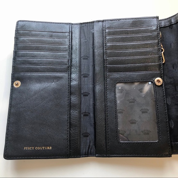 Juicy Couture black quilted wallet - Picture 4 of 8